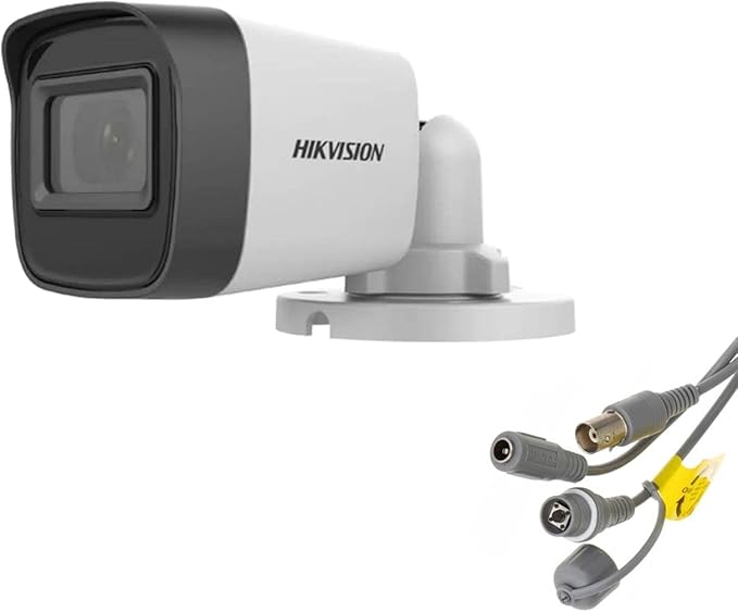 Hikvision 2MP Smart Hybrid Light Audio Fixed Mini Bullet Camera with no mic and no light assistance for night vision
