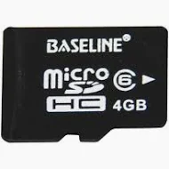 Baseline micro SD card(4GB)
