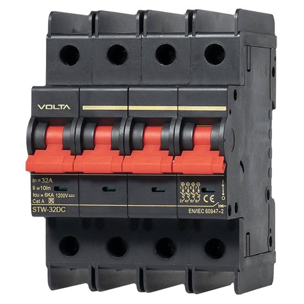 DC 4P MCB 32A 1000V VOLTA