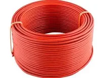 4mm GP wire cable roll(flexible wire) Red