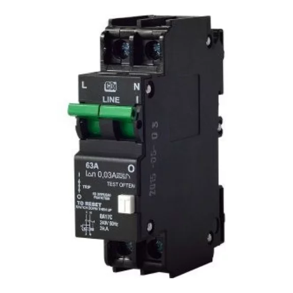 CBI Earth Leakage 2P 63A 6kA 240V No Overload 