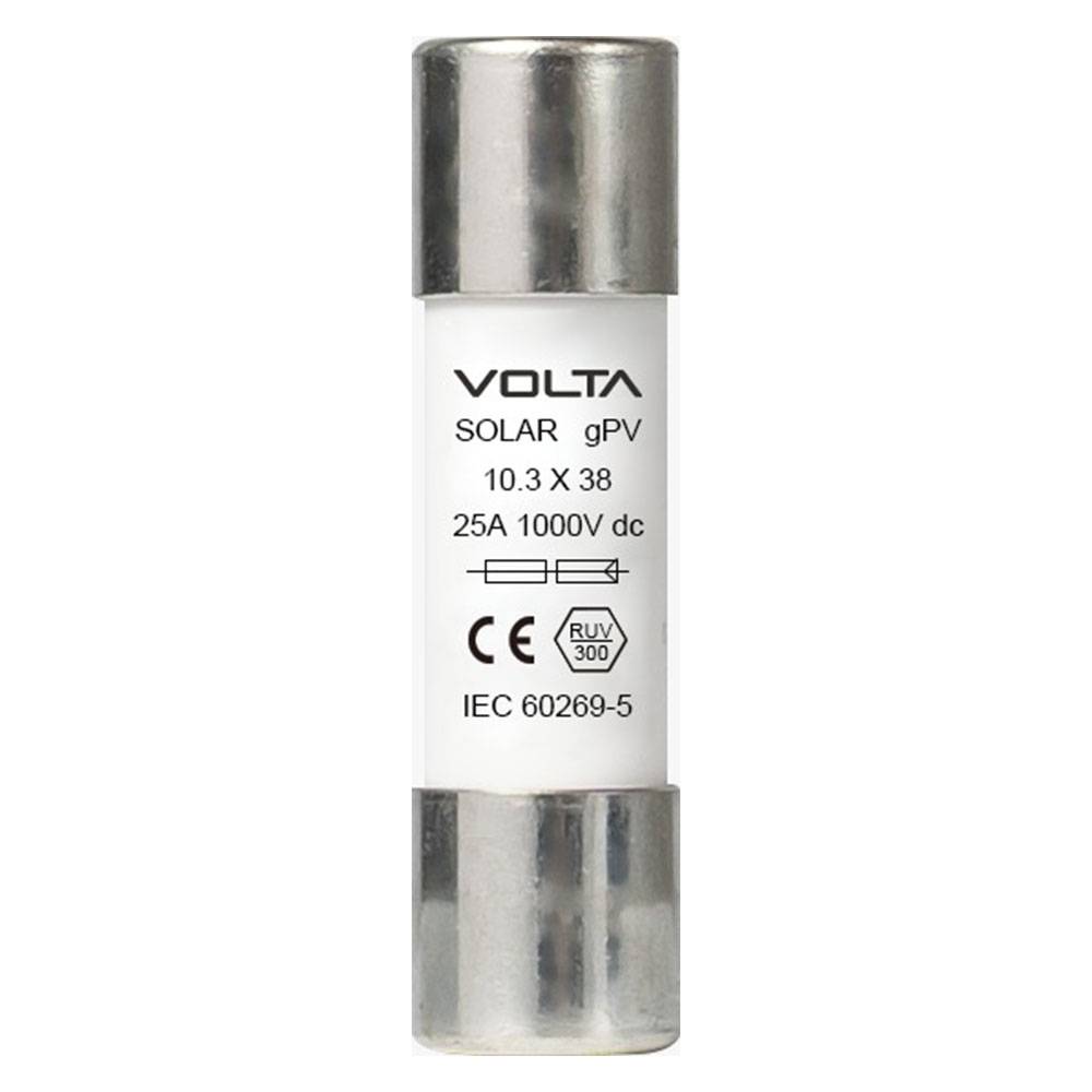 solar Fuse DC 25A Bullet 1000V