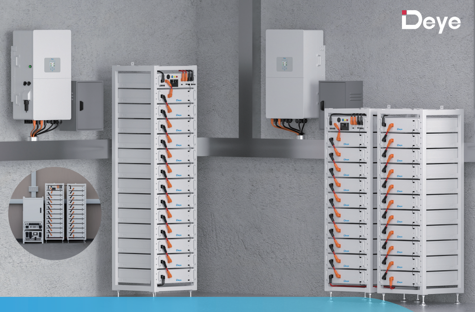DEYE Battery Rack (Bos A 7.68kwh) 12pcs