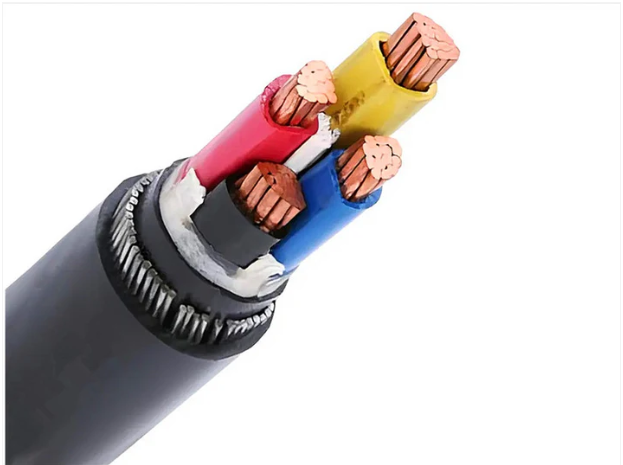 70mm2 x4 Cu PVC PVC SWA PVC FR BLK/RED 600/1000V per meter.