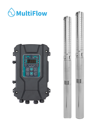  SOLAR borehole PUMP Multiflow Duo 200 Hybrid AC/DC 2.8kw