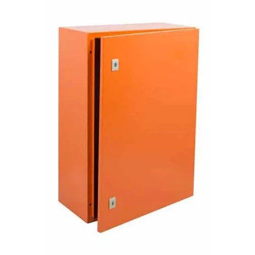ENCL 600x500x250 steel orange DB Box
