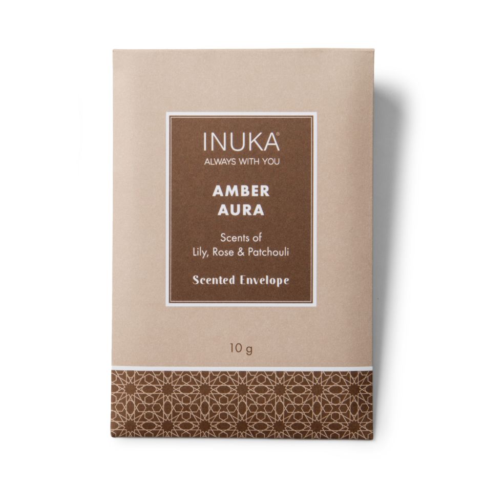 Amber Aura: Fragranced Scented Envelopes