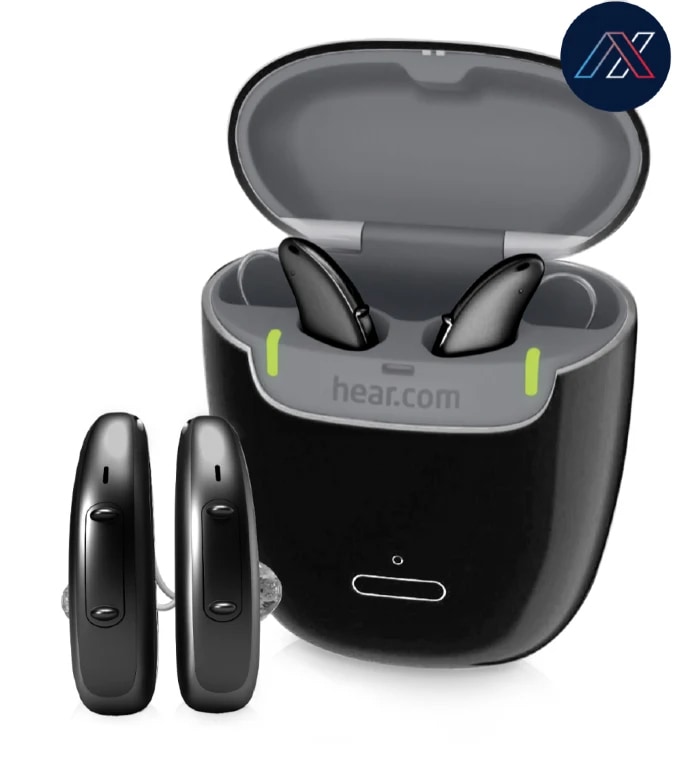 Horizon Hearing Aids Box Black 