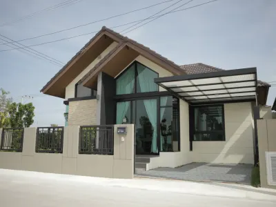 บ้านแฝด 1 ชั้น พานทอง