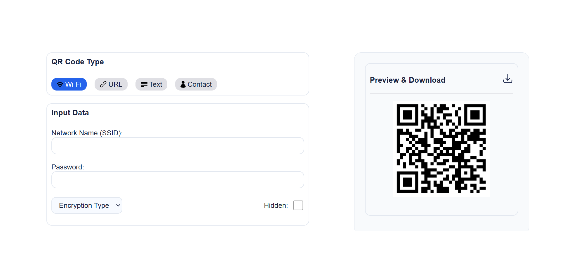 QR Code Generator