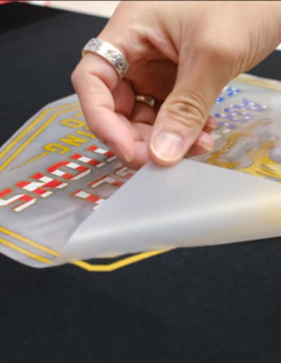 DTF printing in-house at American Casual