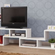Apison Entertainment Center with LED Electric Fireplace - Espresso Finish 