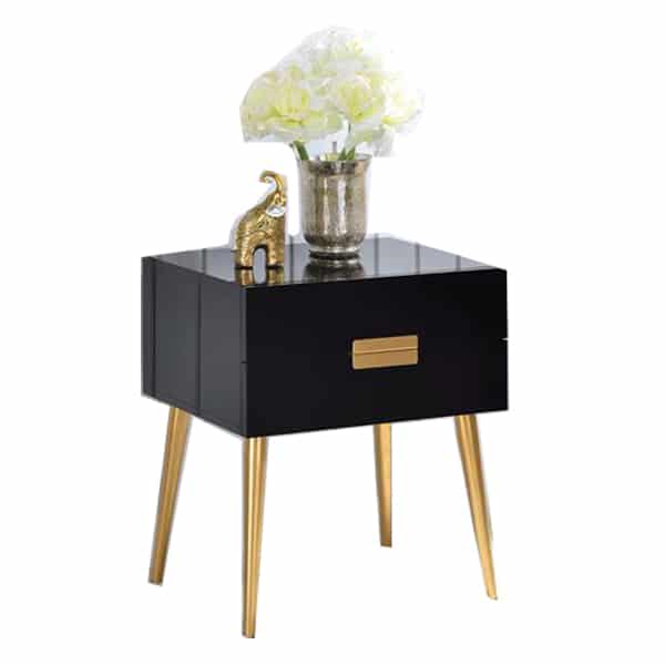 Denvor Black End Table 