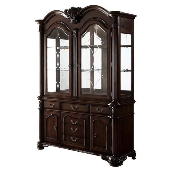 Chateau De Ville - Buffet and Hutch - Espresso Finish 
