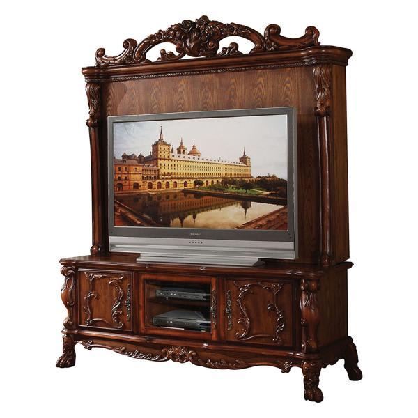 Dresden - Traditional Entertainment Center - Cherry Oak 