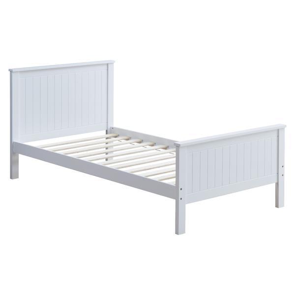 Bungalow Twin Bed - White Finish 