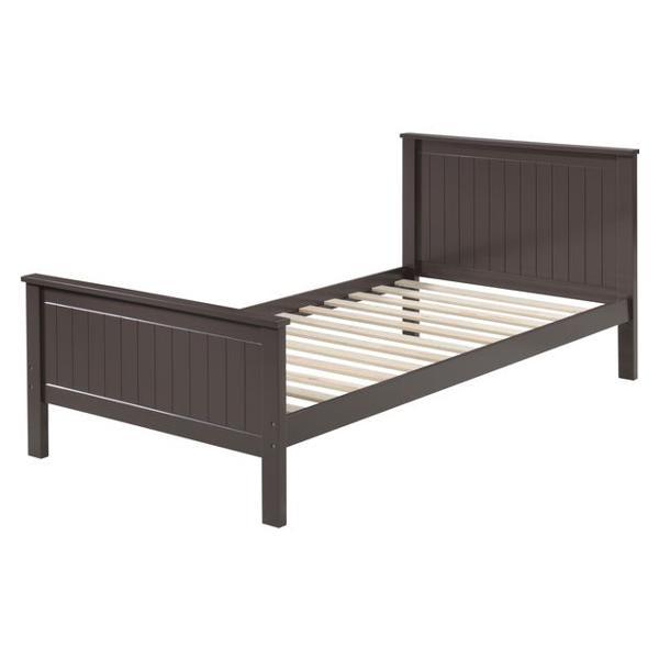 Bungalow Twin Bed - Chocolate Finish 