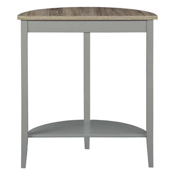 Justino Console Table - Gray Oak and Gray Finish 