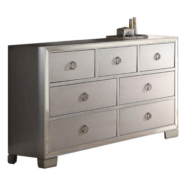 Voeville II Dresser - Platinum Finish 