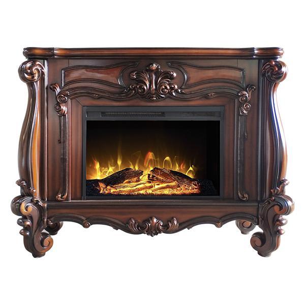 Versailles Fireplace - Cherry Oak Finish 