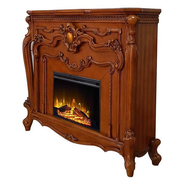 Picardy Fireplace - Honey Oak Finish 