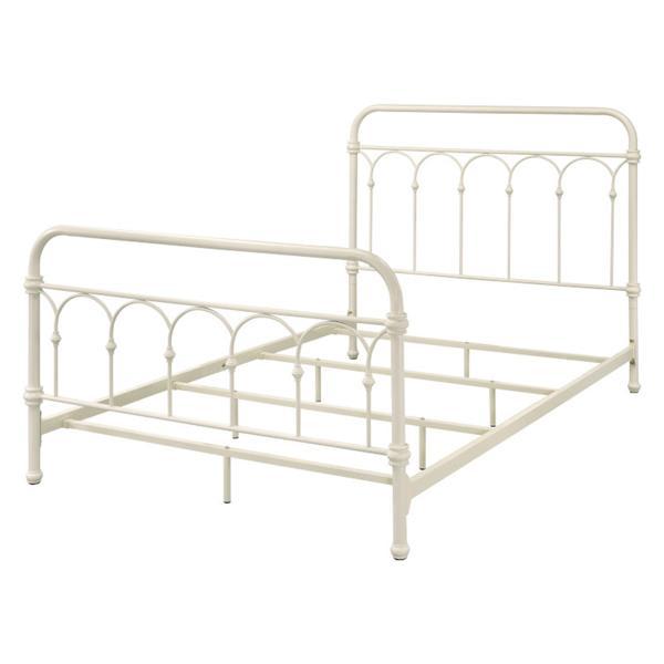 Citron Full Bed - White Finish 