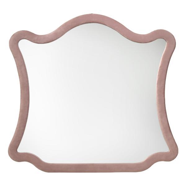 Salonia Mirror - Pink Velvet 