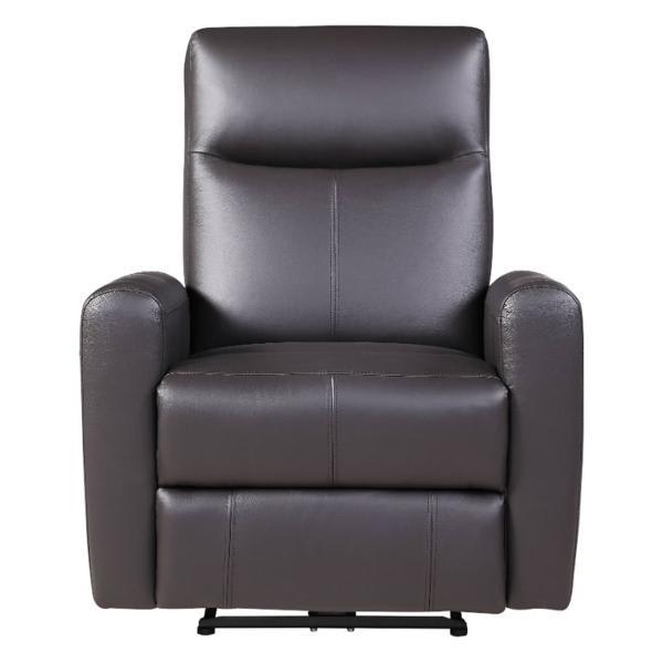 Blane Power Motion Recliner - Brown Top Grain Leather Match 
