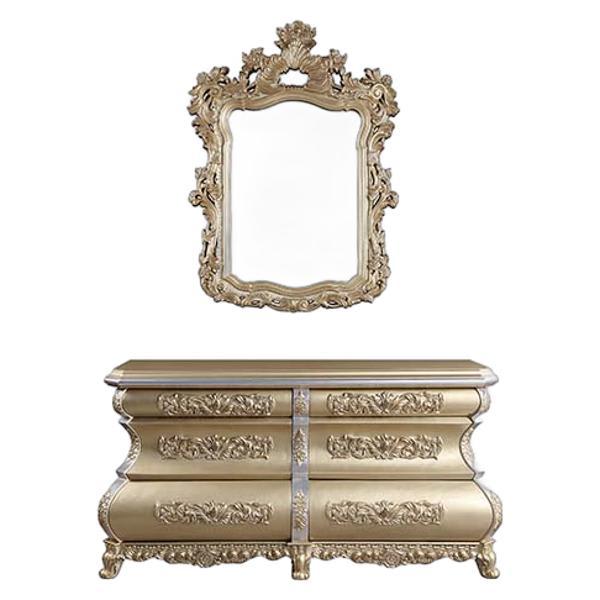 Seville Server - Gold Finish 