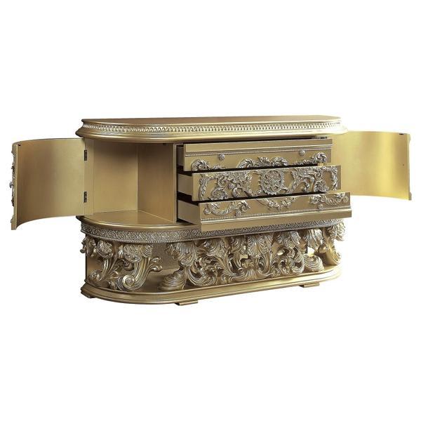Vatican Server - Champagne Silver Finish 