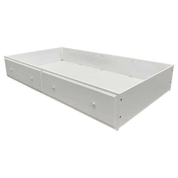 Flora Trundle Bed - Twin - White Finish 