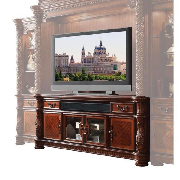Vendome II TV Stand - Cherry Finish 