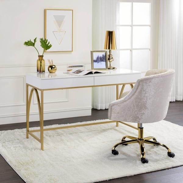 Acme Furniture Lightmane Vanity Desk - Thumbnail 2