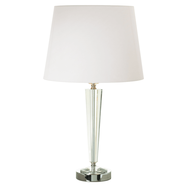 Noctilume 24"H Table Lamp - Clear Fabric Shade - Set of 2 