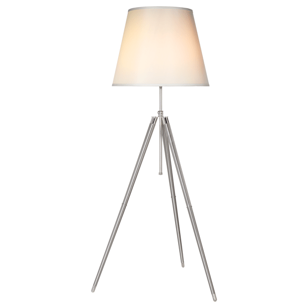 Nautilus 64"H Floor Lamp - Satin Nickel 