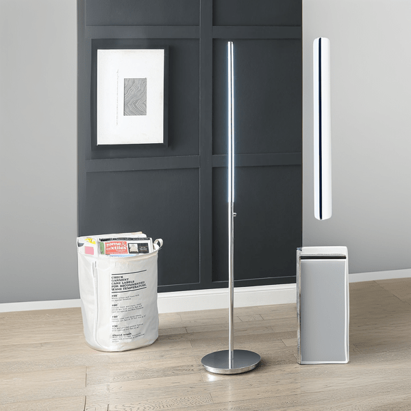 Sirocco 60"H Floor Lamp - Chrome 