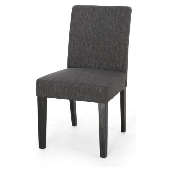 Wrenna Dining Chair - Upholstered Seating - Charcoal Fabric 