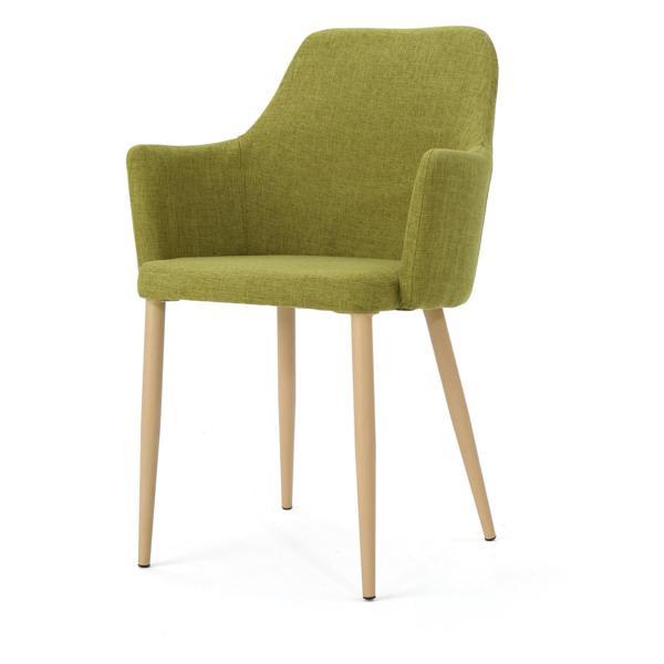 Zephyrion Dining Chair - Green Fabric 