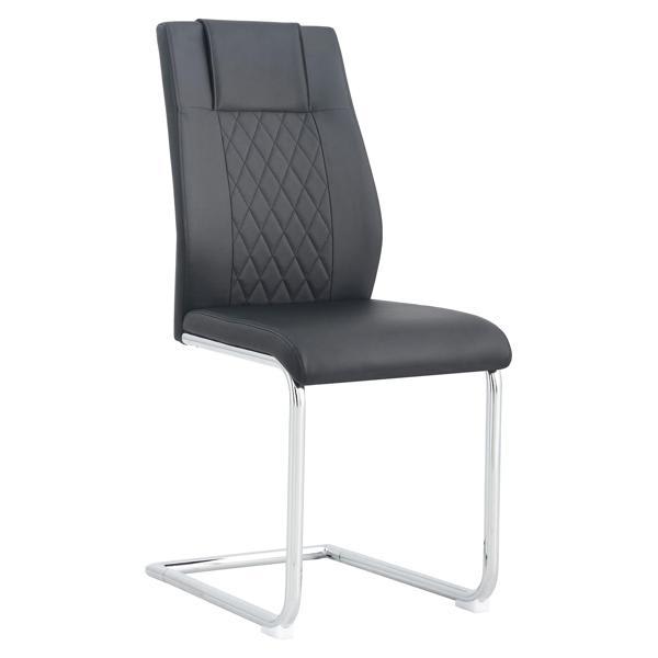 Aviator Modern Dining Chairs - Black - Set of 6 
