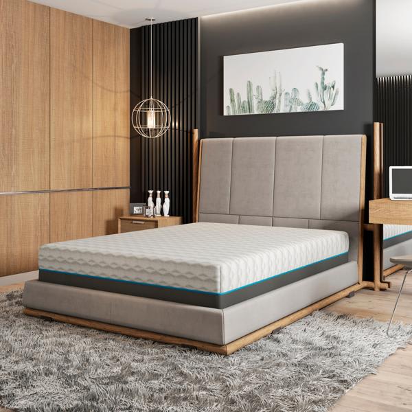 Chronos Twin XL Mattress – Gentle Plush Foam – Cooling – 12 Inch 