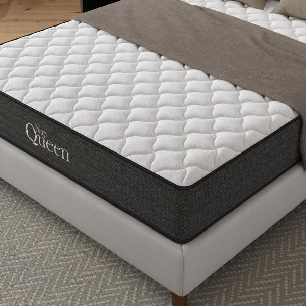 Vansen Twin Mattress – Orthopedic Firm Foam and Spring – 12 Inch 