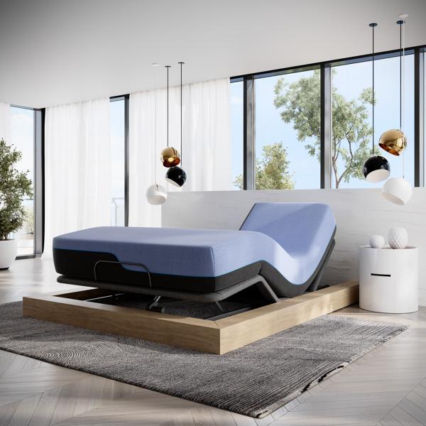 Xynara Refresh King Mattress – Luxury Plush Foam – Cooling Fast Responding – 12 Inch  Ice Yarn 