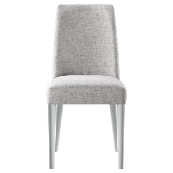 Yarrow Chair with Gray Legs and Gray Fabric Yarrow Chair, yarrow, chair, gray, legs, fabric, dining, kitchen, furniture, room