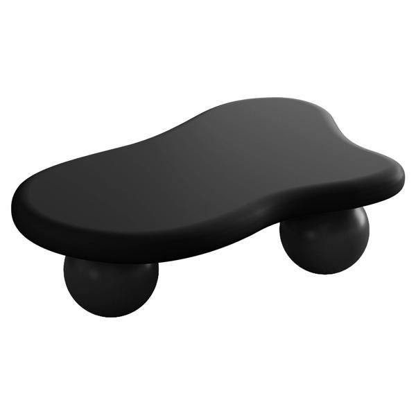 Cloud 40" Coffee Table - Black 