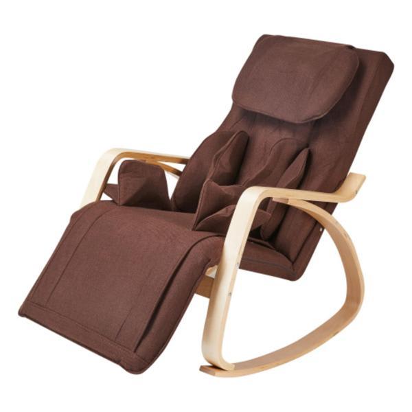 Elysian Fields Rocking Recliner - Massage Function - Brown Linen 
