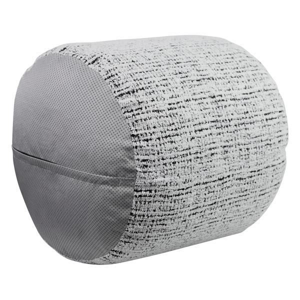 Fabli Aiken Cylindrical Pouf - Chenille Fabric Upholstery Ottoman - Multi-Color 