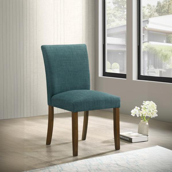 Cantley Upholstered Dining Side Chair - Blue - Set of 2 
