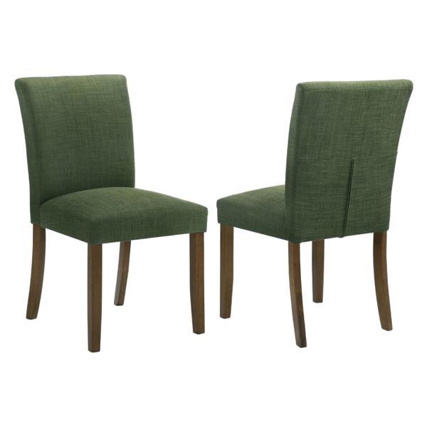 Cantley Upholstered Dining Side Chair - Green - Set of 2 