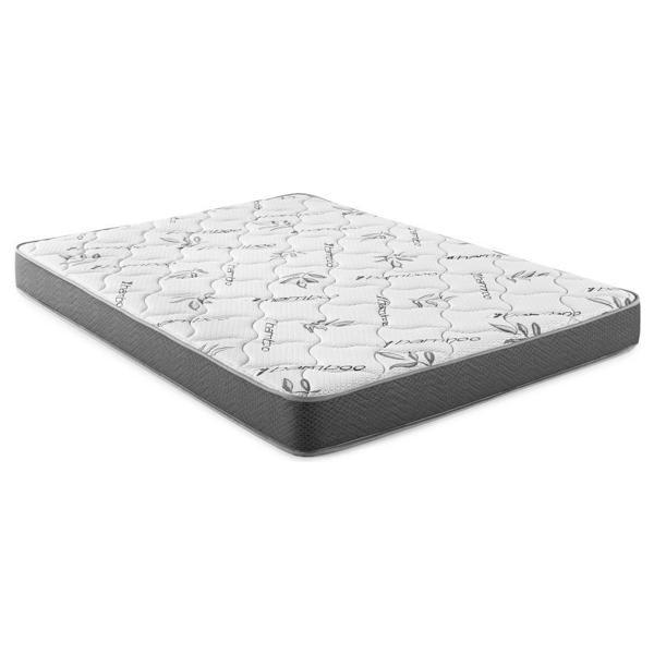 Kenyon Full Bamboo Cover Firm Foam Mattress - White 