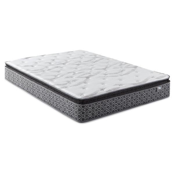 Hayes Queen Pillow Top Memory Foam Hybrid Mattress - White 